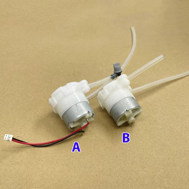 Motore a spazzole DC 5V 6V 500 con ingranaggi, Micro Pompa Peristaltica Dosaggio Liquido Acqua Pompa a Spremuta Per Laboratorio Pompa per Campionamento Inchiostro