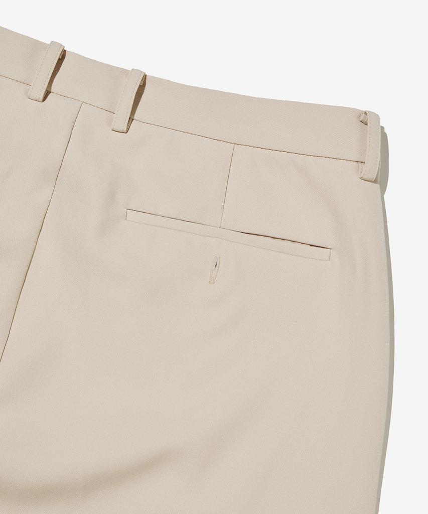 Seutaendeuobeo Semi-Wide Slacks [Ash Cream]
