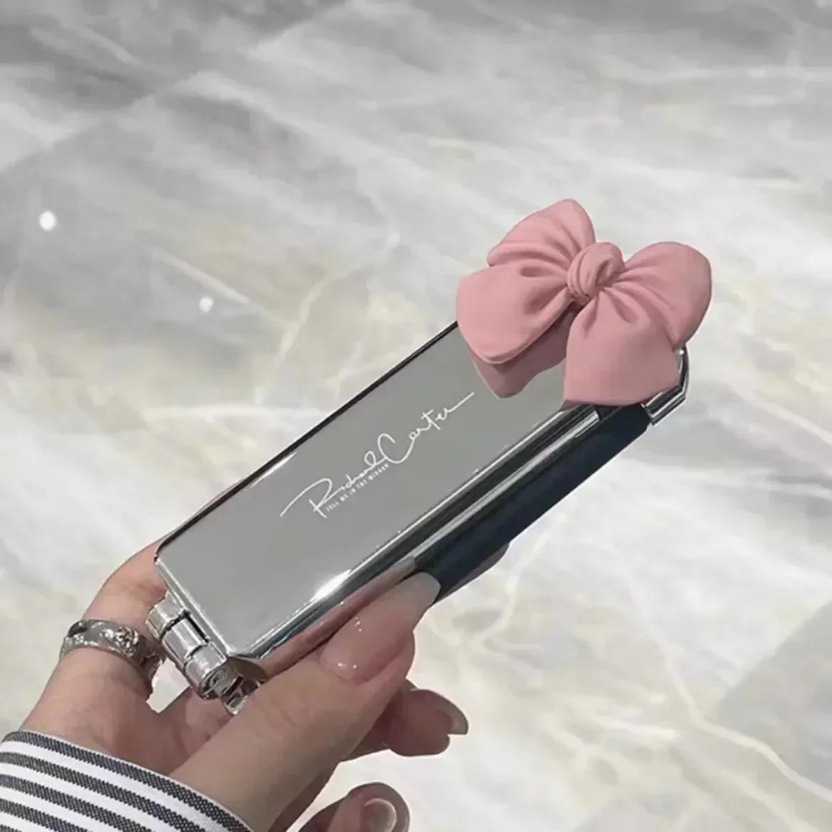 

1Pc Folding Mini Comb,Portable and Portable for Women and Children,Mirror,Airbag Integrated,Compact Massage Cushion Comb