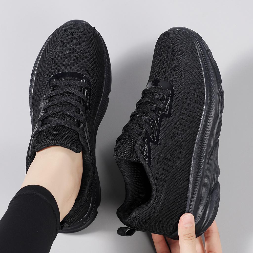 TUINANLE Spring Women Sneakers Breathable Mesh Sports Shoes Outdoor Walking Soft Sole Driving Shoes Men