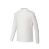 Minimalist Casual Long Sleeve T-Shirt Men Tops Ivory 952637404-1