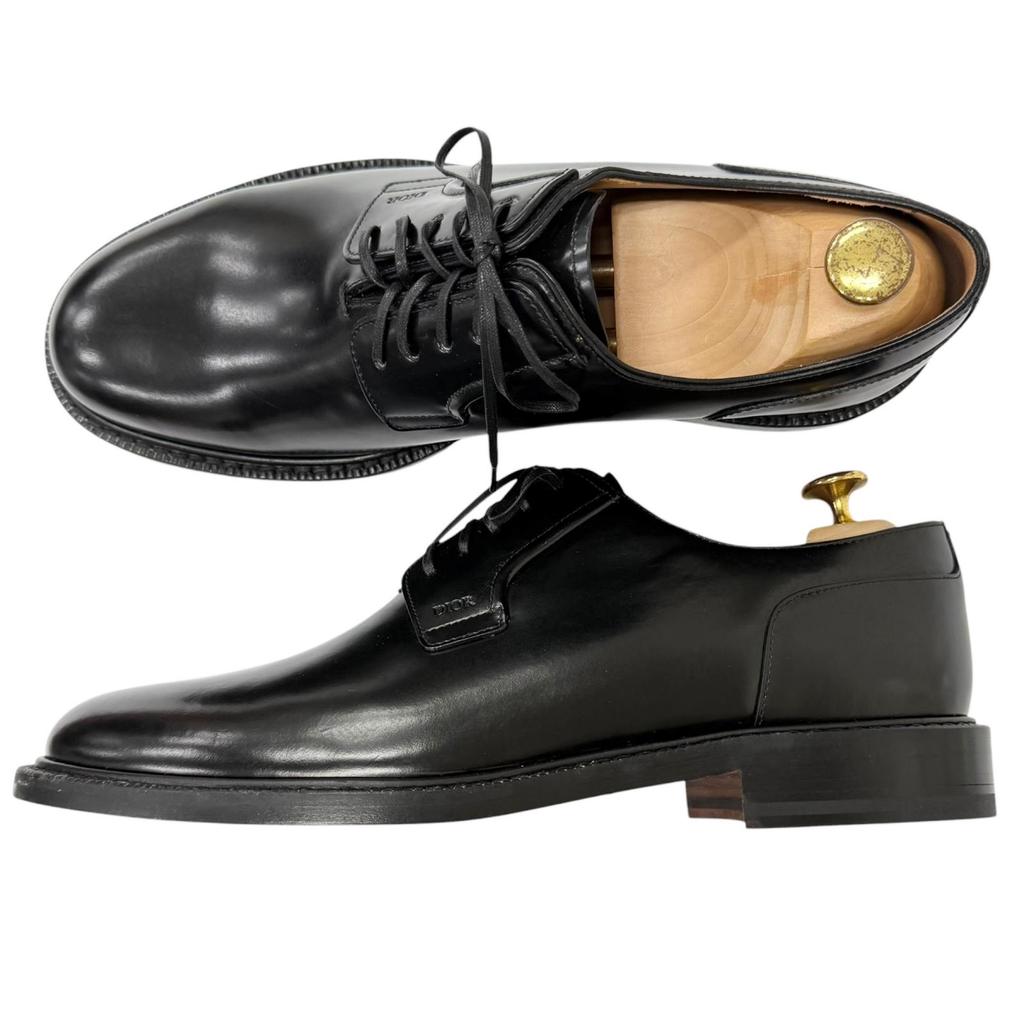 Pristine DIOR Dress shoes Evidence Embossed logo plain toe derby shoes Used