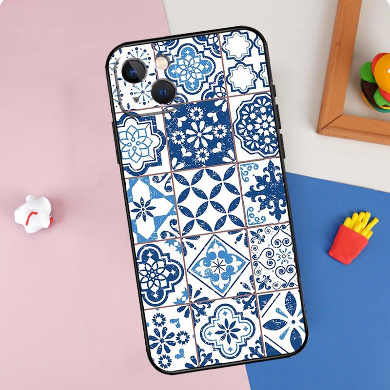 Moroccan Pattern Phone Case For iPhone 16 Pro Max 11 12 13 14 15 Pro Max Mini XR 15 16 Plus 16e Cover Shell