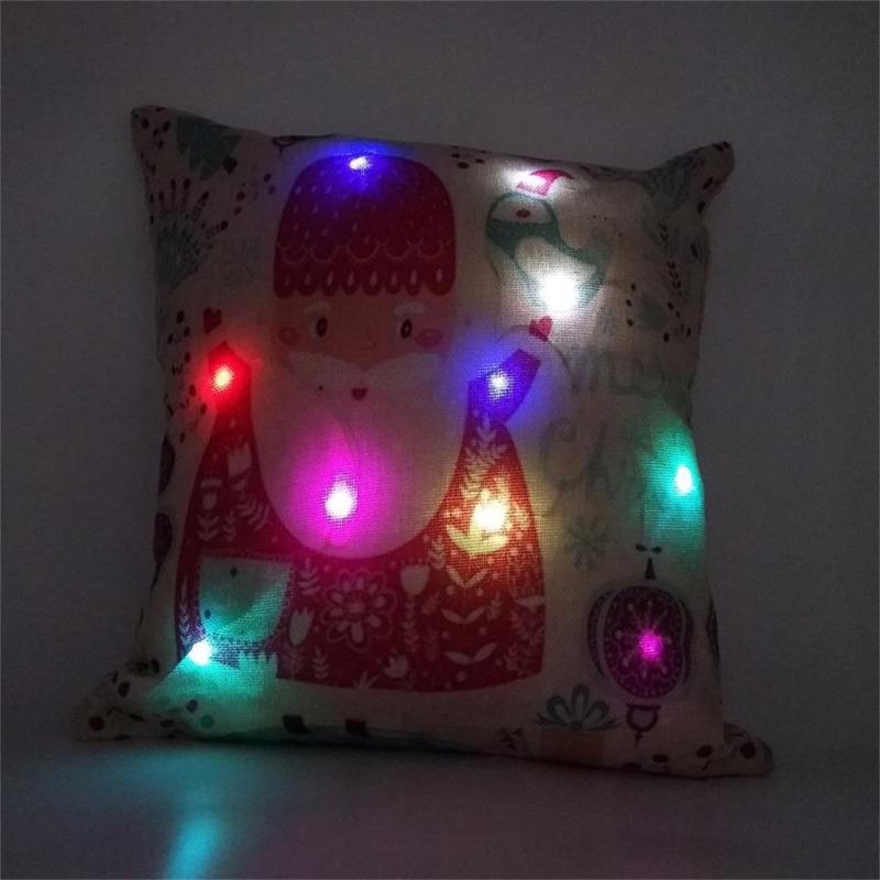 cushion with led lights
