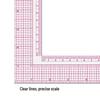 5808L Right Angle Ruler for Clothing Pattern Design and Sewing