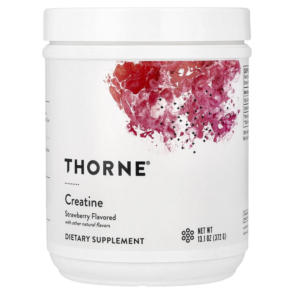 Thorne Creatine, Strawberry, 372g (13.1oz)