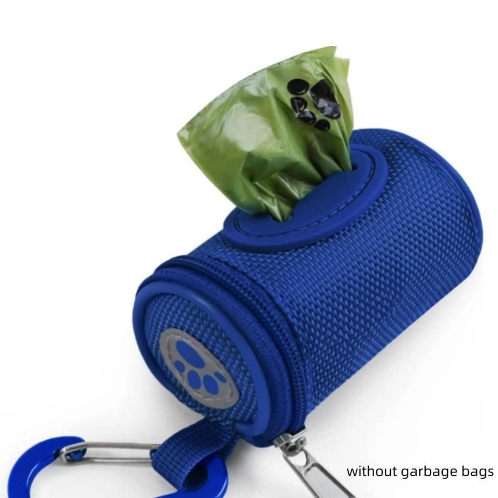 Waterproof Pet Dog Poop Bag Dispenser Zipper Storage Bag Portable Pet Waste Bags Carrier  Dog