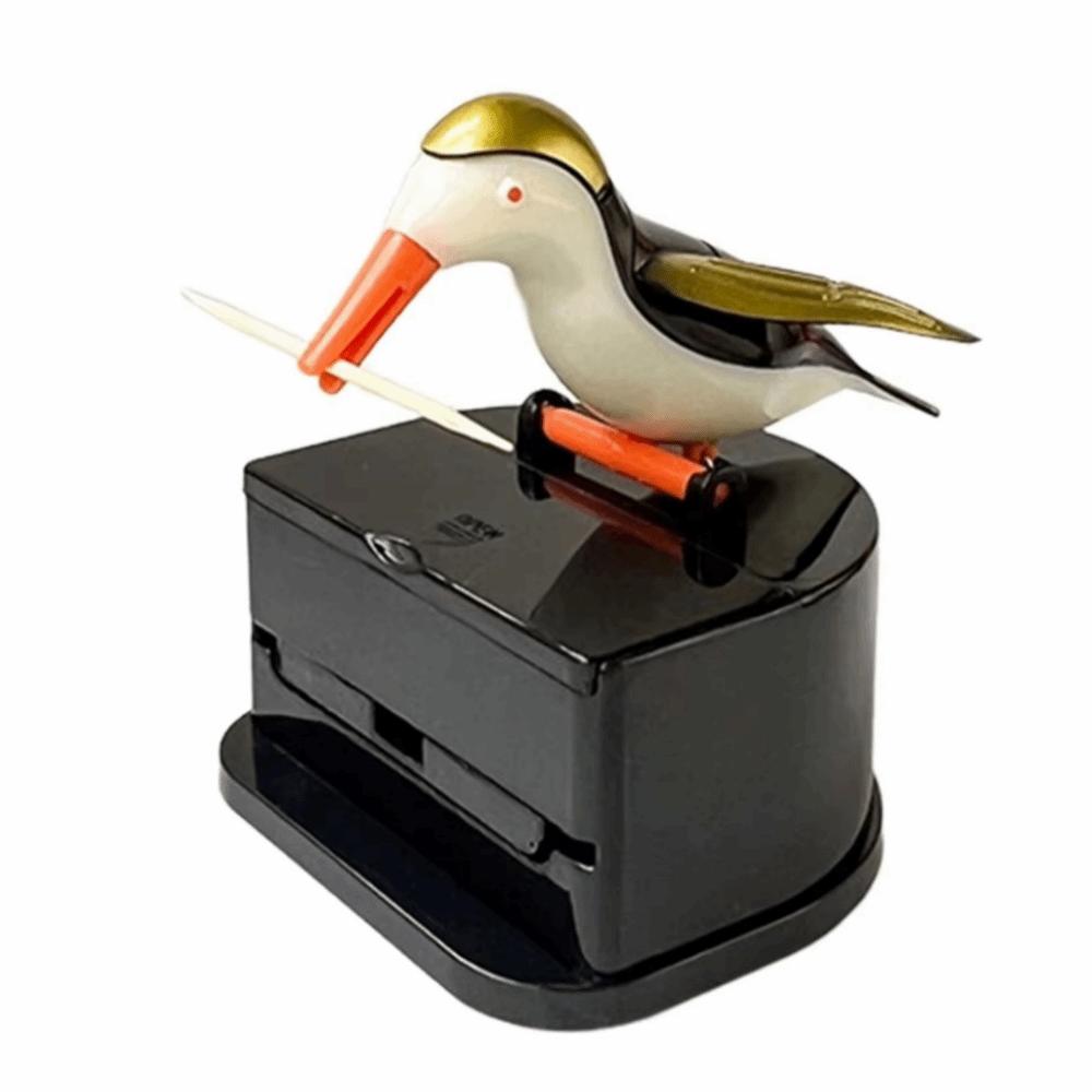 Cute Little Bird Pop-Up Toothpick Box Cartoon Pressing Toothpick Box  Home Furnishing