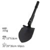 Compact Multifunctional Folding Shovel/Pick for Outdoor Camping and Engineering