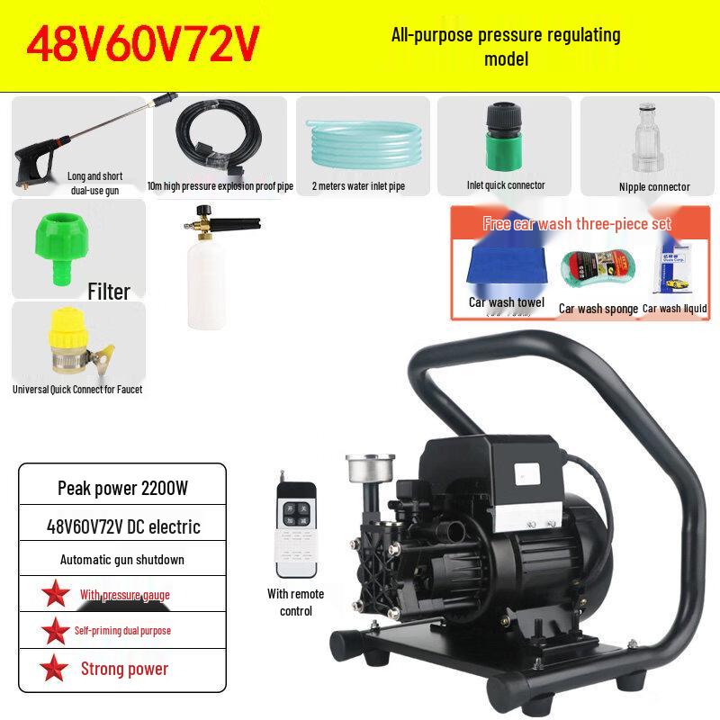 

Aokewen 48-72V Cordless Car Washer Kit