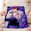 Romance Anime D-Diabolik LoversS Throw Summer Flannel Throw Blanket Soft Antistatic Washable KidFriendly Couch Bed