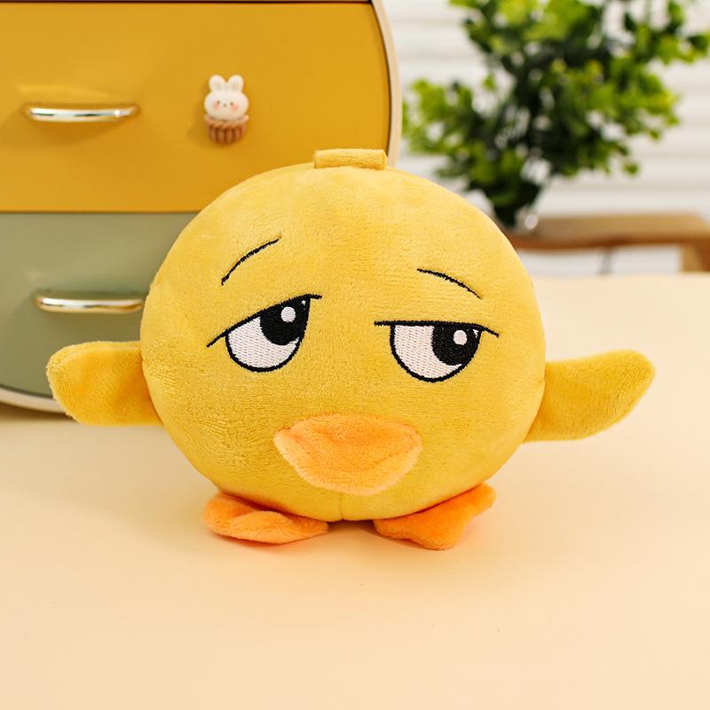 Cute Little Animal Frog Duck Pet Toy Plush Toy Doll Bouncy Ball Nice Bite Puppy Dog Toy