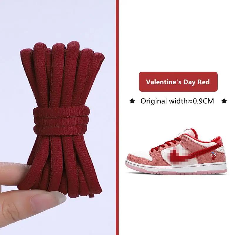 Dunk sb Originální Klasické Tkaničky Půlkruhové Zesílené Polyesterové AF1AJ Tkaničky do bot Basketbalové boty Protiskluzové Sportovní tkaničky 1 pár