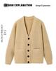 Men's Japanese Retro Cardigan: Casual, Solid Color, Cozy Knitwear for Autumn/Winter