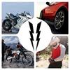 1 Pair Lightnings Motorcycle Sticker Reflective Car Decals Stickers For Motorcycle Gas Tank Waterproof DIY Motorcycle Decoration