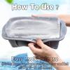 Extra Large Silicone Ice Mold Foldable Ice Blocks Maker Large Ice Cube Mold  Ice Bath