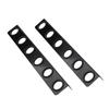 Durable Construction Tool Rack Easy Install Easy To Use Landscape Truck Rack 6-Hole Design Heavy Duty Shovel Rack