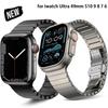 Ultra Stainless Steel Band for Correa Apple Watch Strap 49mm 45mm 46mm 44mm Men Metal Wristband for Iwatch S10 9 8 7 SE LUXURY
