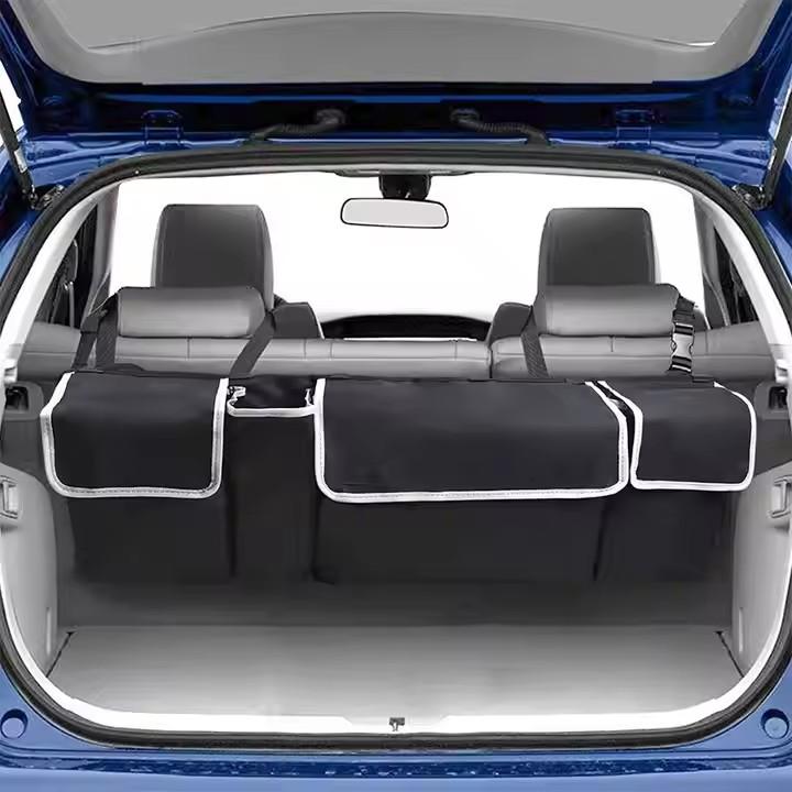 Organizzatore Bagagliaio Auto Borsa Portaoggetti Sedile Posteriore Alta Capacità Multiuso Oxford Organizzatori Schienale Sedile Auto Interno Automobilistico