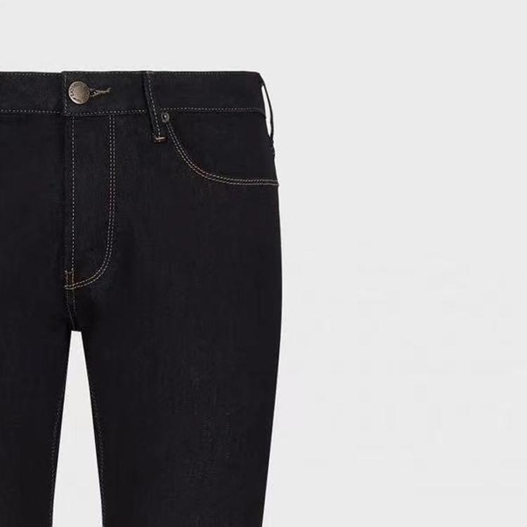 Emporio Armani Logo Plaque Skinny Jeans 8N1J06-1G0LZ-0941