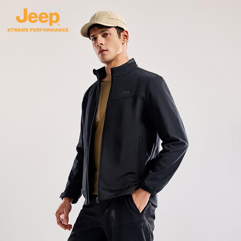 Jeep Men's Outdoor Windproof Softshell Jacket