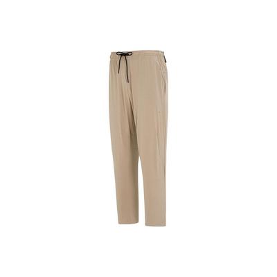 Gewebte Atmungsaktive Einfarbige Sporthose Herren Unterteile Beige FB7547-247