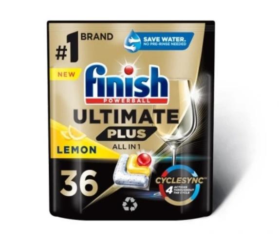 Premium Lemon Dishwashing Pods - Pack of 36