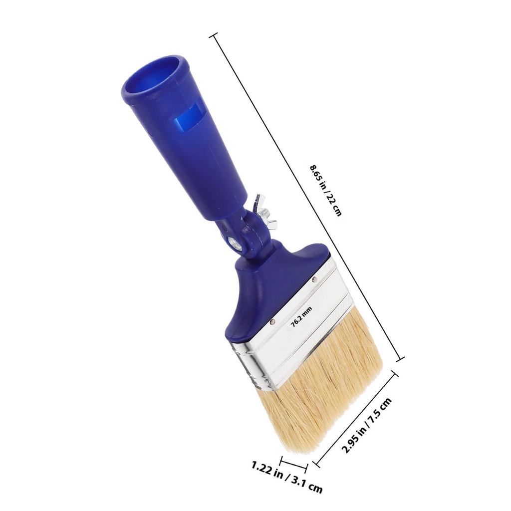 Adjustable Paddle Paint Brush Flat 2 Inch No Dead Angle Painting for Walls Furniture Oil Acrylic Stain Art Painting Brushes