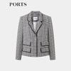 PORTS Women's Houndstooth Short Jacket