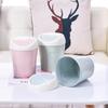 Cute Small Mini Desktop Trash Can Dining Table Desk Office DeskHome Living Room Coffee Table with Lid