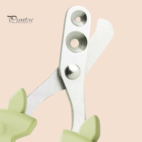 Cat Nail Clippers Circular Hole Ergonomic Double-Hole Positioning Blades Grooming Supplies Pet Trimmer Clippers for Cats Dogs