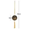 New With Rhinestone Rearview Mirror Pendant Exquisite Alloy Backpack Decoration Tassels Car Hanging Decor Small Gifts
