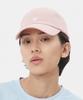 DOLPHIN WAVE APPAREL Dolphin Initial Embroidery Ball Cap Light Pink