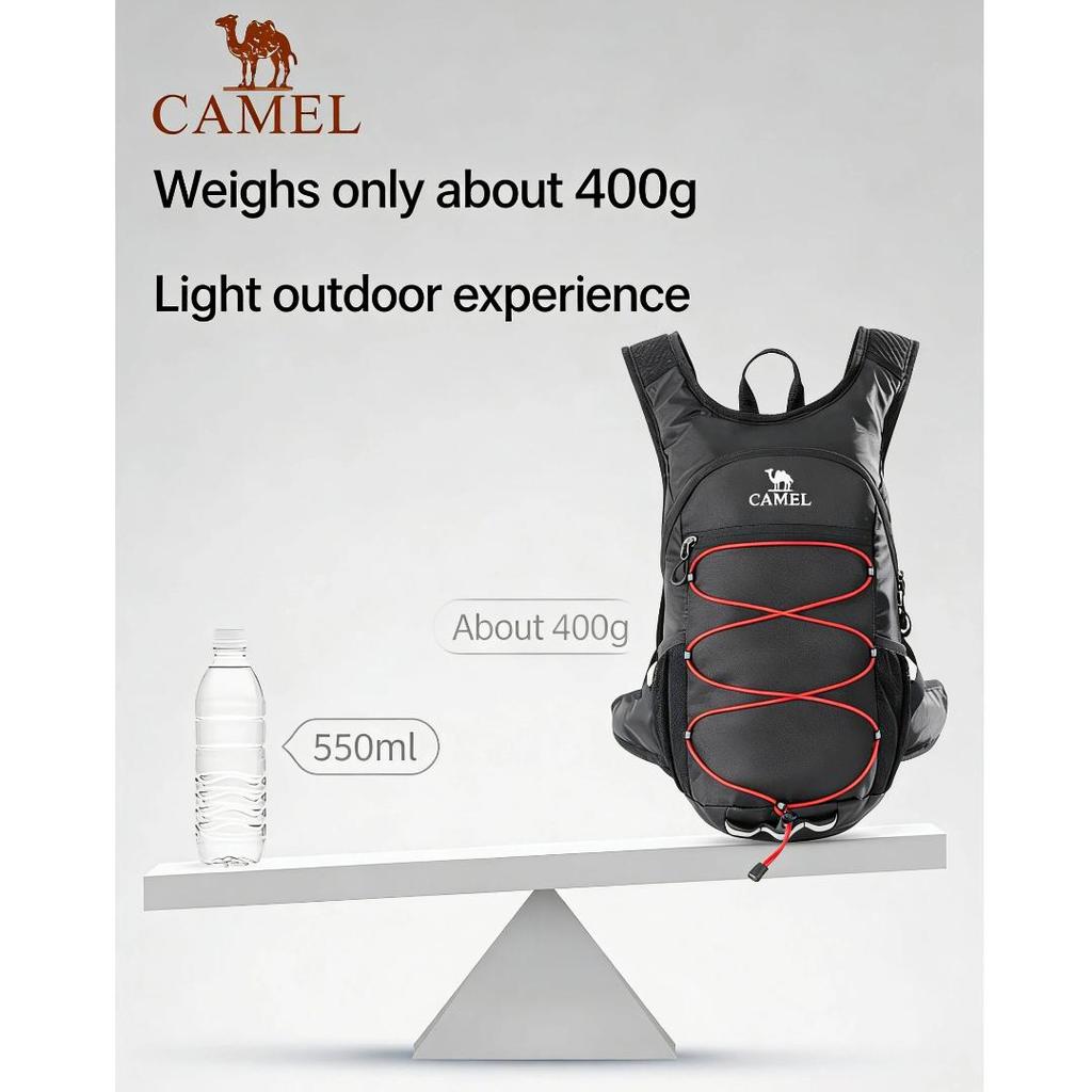 Camel Fahrrad-/Wander-/Bergsteigerrucksack, Leichter Reiserucksack, Sportrucksack, Grün, 23*13*41cm