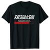 2023 Vintage Tshirt Installing Muscles Please Wait Funny Design Tshirt Harajuku Oversize Tee Shirt Fashion Streetwear Unisex Top