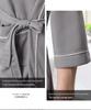 Spring & Summer Waffle Bathrobe - Men's & Women's Plus Size Couple Pajamas Yukata