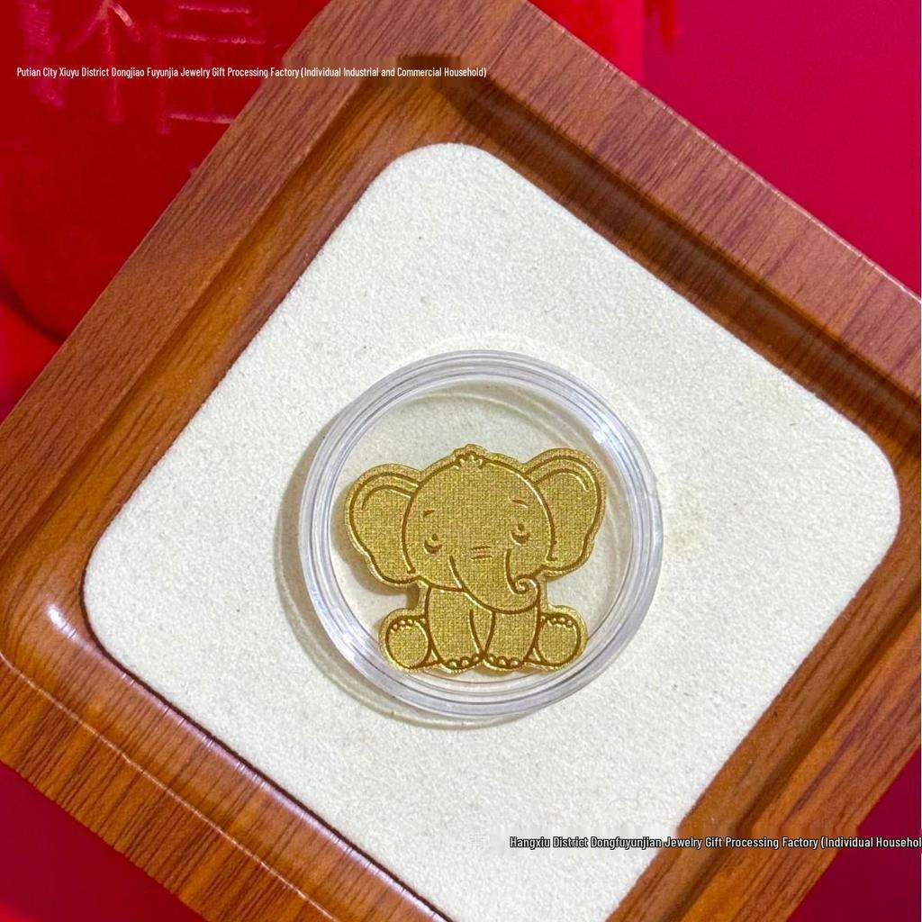 Pure Gold 999 Horse Year Phone Sticker for Wealth and Health - Popular Douyin Live Seller