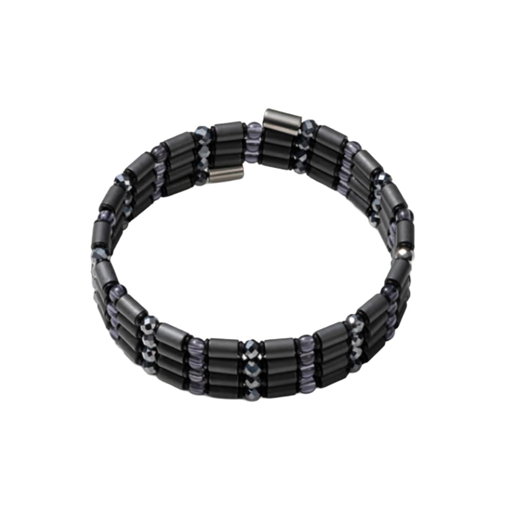 ON4 Certified Medical Device Magnetic Sport ON4 Clear 60cm Necklace, Type, TYPE-C, Black,