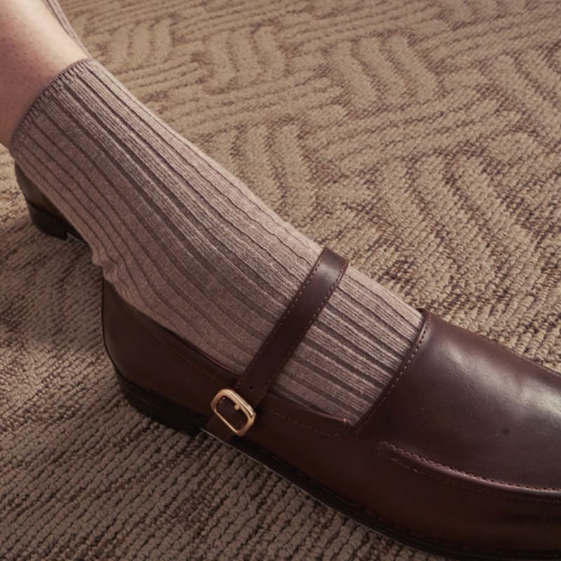 

LOEIL Daily Goalie Socks - Beige FREE