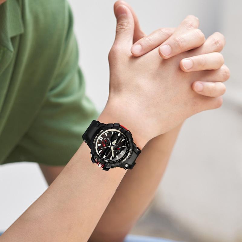 Casio Seria CASIOG-SHOCK seria aviație ceas sportiv clasic la modă pentru exterior mișcare cu quartz curea din rășină ceas japonez și coreean GW-A1000-1A