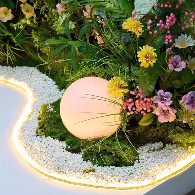 Wasserdichte Kugel-Außenleuchte für Garten