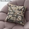 Vintage Floral Throw Pillow Covers Pattern Cushion Cover Suitable for Sofa Bedroom Car Pillow Cover