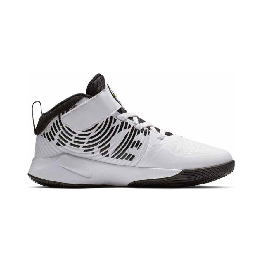 Nike Team Hustle D 9 White PS AQ4225-100