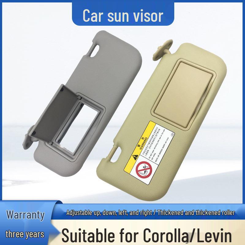 Toyota 2014-2018 Corolla/Levin Sun Visors with Vanity Mirrors