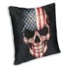 American Flag Skull Slim Fit TShirt Aolz3y0p4ko Square Pillow Case Polyester Decorative Pillow Awesome Pillowcase