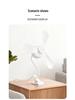 LED Eye-Protective Silent Clip Fan with Three-Speed Adjustment for Bedroom and Living Room