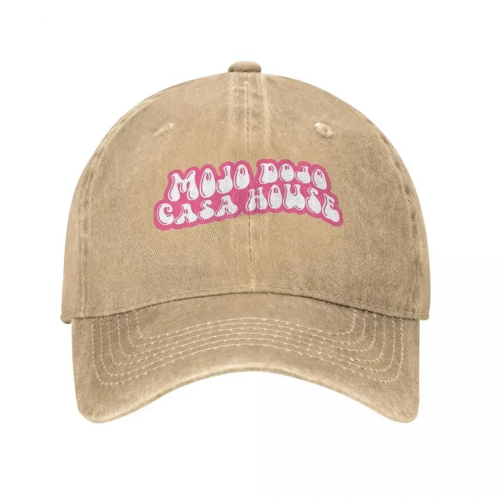 Ryan Gosling Mojo Dojo Casa House Men Women Baseball Cap Distressed Denim Hats Vintage Outdoor Running Golf Snapback Hat