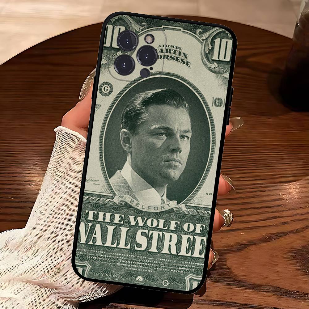 Classic Movie W-Wolf Of W-Wall S-Street For Iphone 17 16 15 14 11 12 13 Pro Max Plus Case Cute Art Phone Cover
