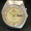 USED VINTAGE ORIENT CRYSTAL AUTOMATIC JAPAN MENS ORIGINAL DIAL WATCH a702258-5 R123-a702258