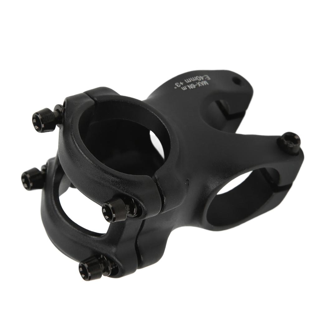 Wspornik Rowerowy Rower Górski Wydrążony Antypoślizgowy Odporny na Zużycie Stop Aluminium Czarny Wspornik DIY Rower